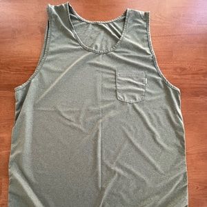 Vuori Tradewinds Tank Green XL